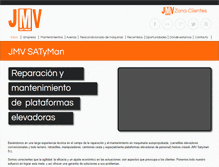 Tablet Screenshot of jmvsatyman.com